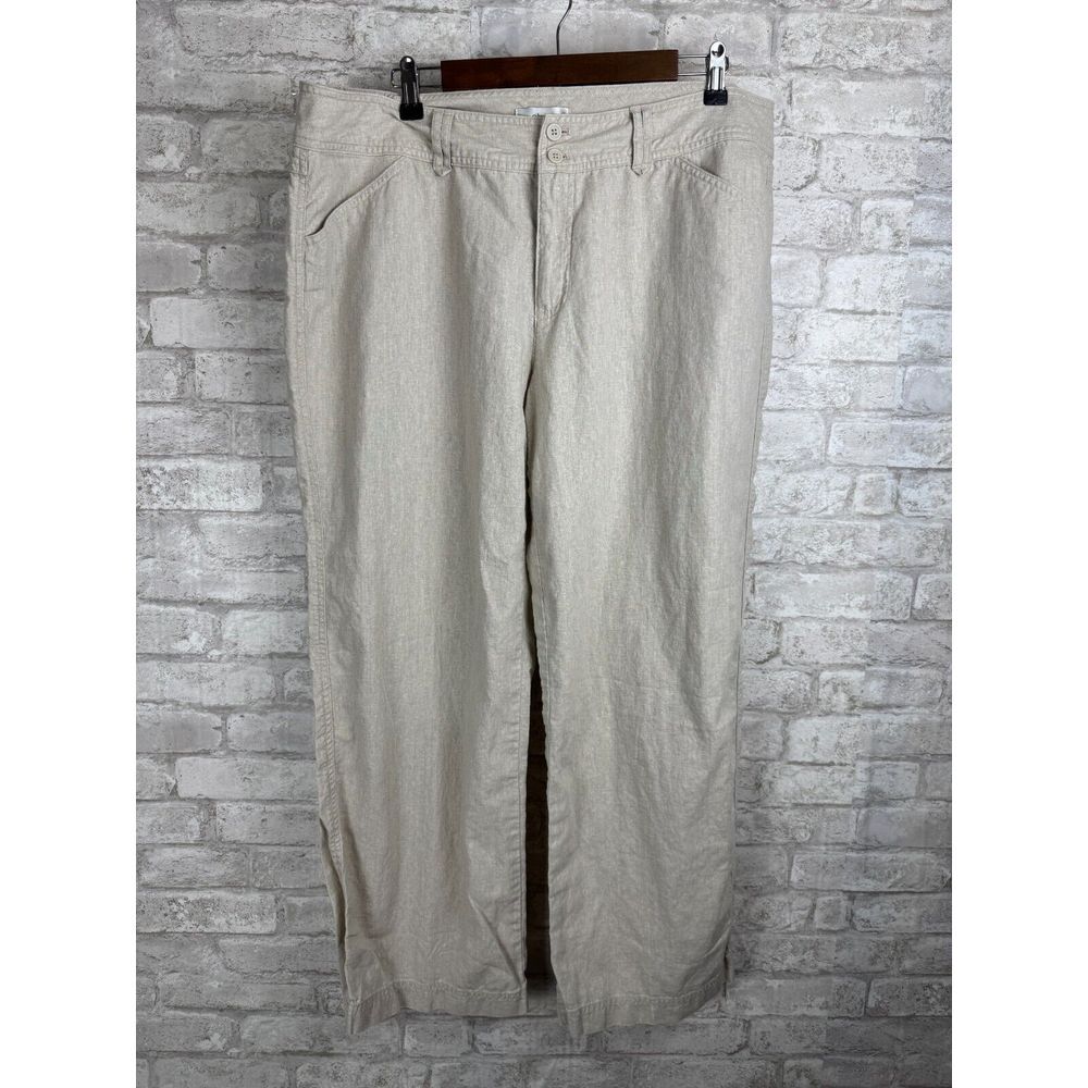 CJ Banks Cream Trousers
